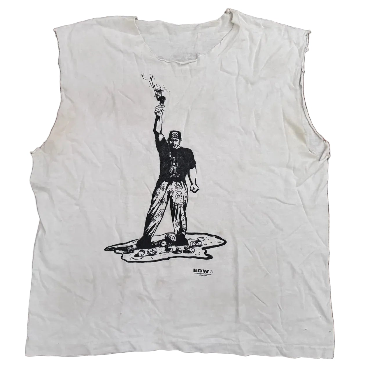 1996 ECW Sandman T-Shirt Pwcatalog