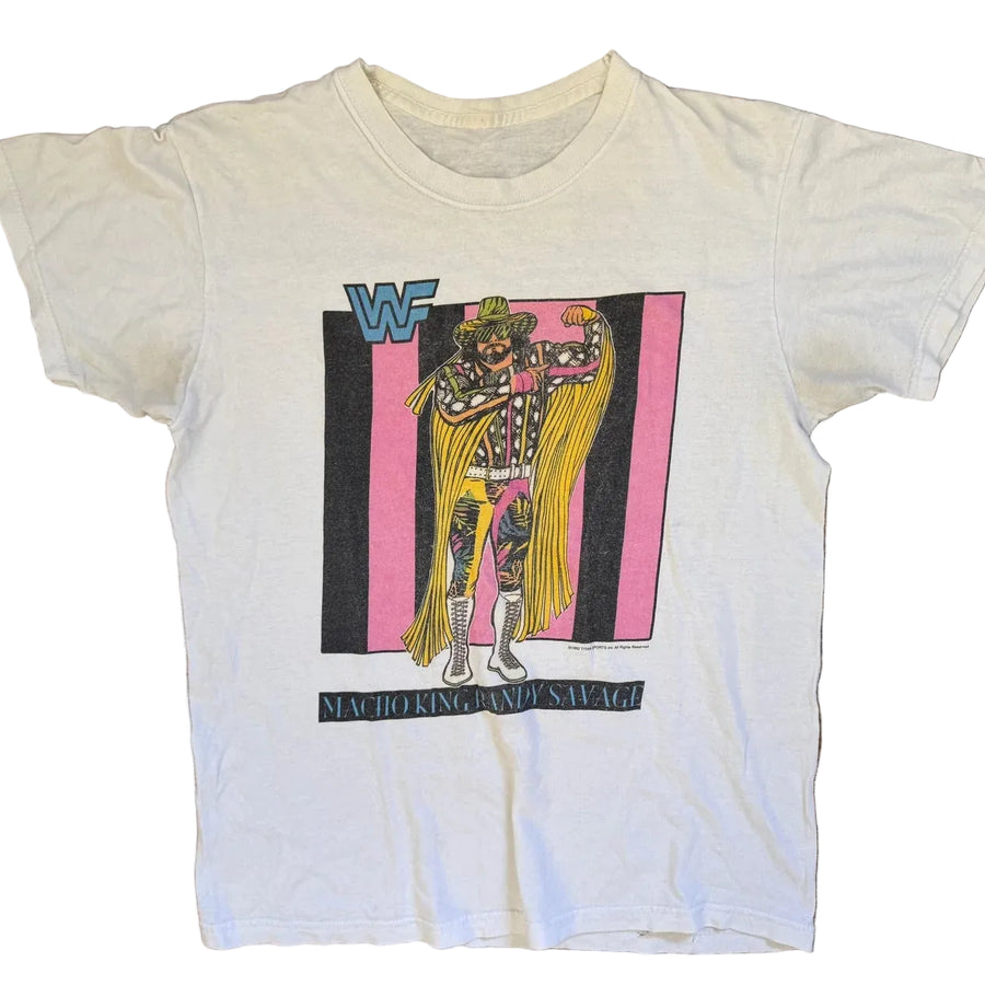 1992 WWF “Macho King” Randy Savage T-Shirt Pwcatalog