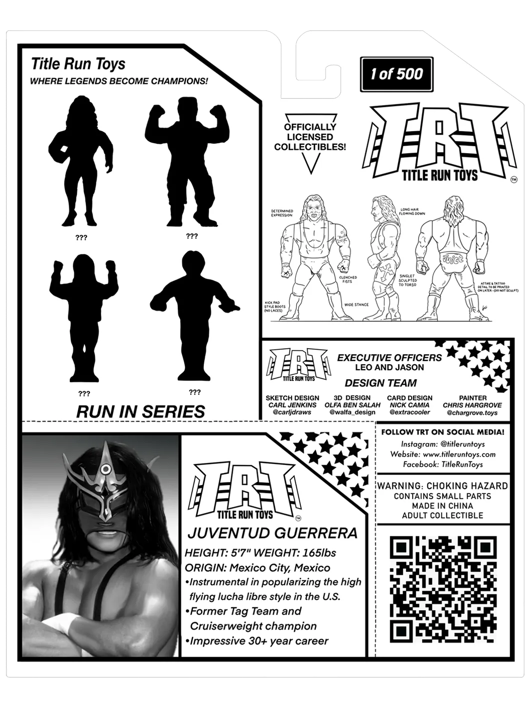 Title Run Toys Series 1 Juventud Guerrera (Variant) PW Catalog