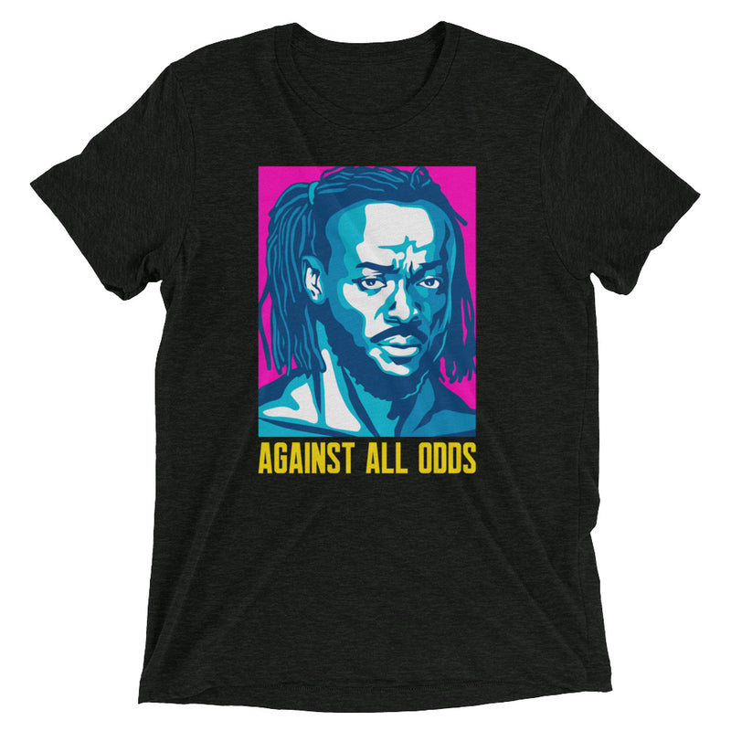 Kofi Kingston "Against All Odds" Tri-Blend T-Shirt