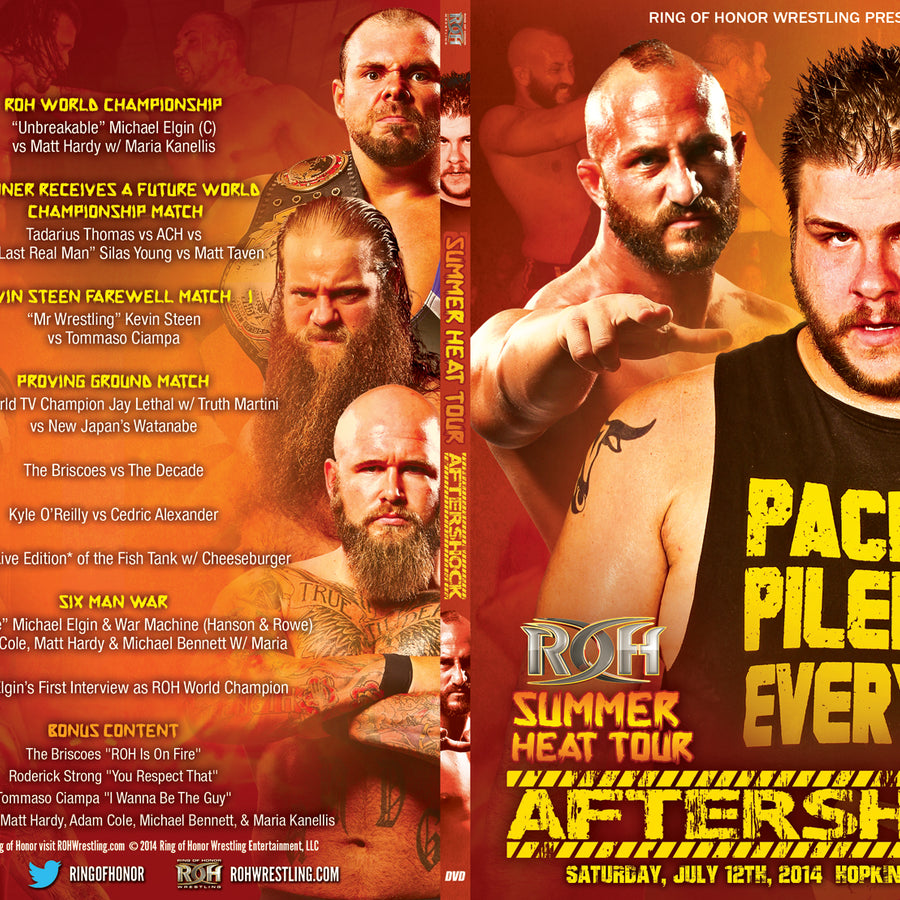 AFTERSHOCK - 7/12/14 HOPKINS, MN (DVD)