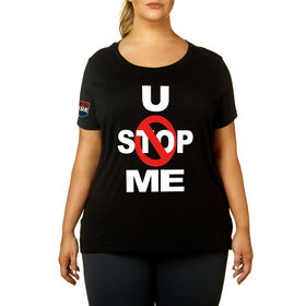 John Cena "U Can't Stop Me" Women's Curvy T-Shirt