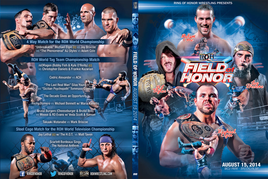 08/15/14 Field OF Honor - Brooklyn, NY (DVD)
