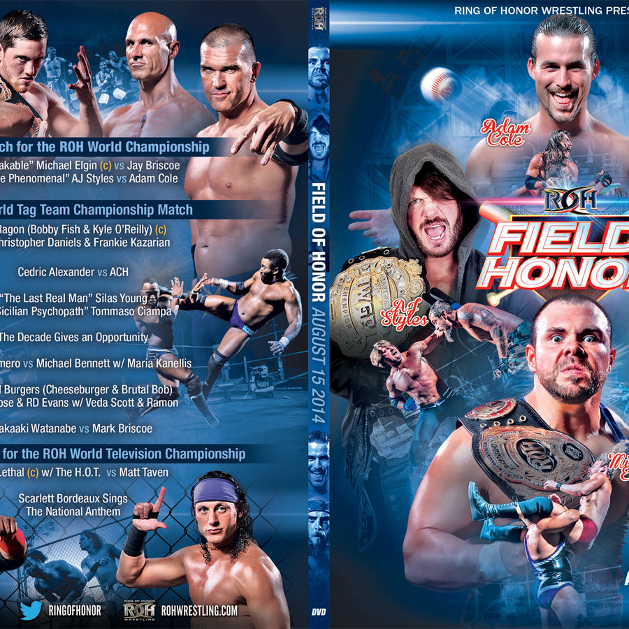 08/15/14 FIELD OF HONOR - BROOKLYN, NY (DVD)