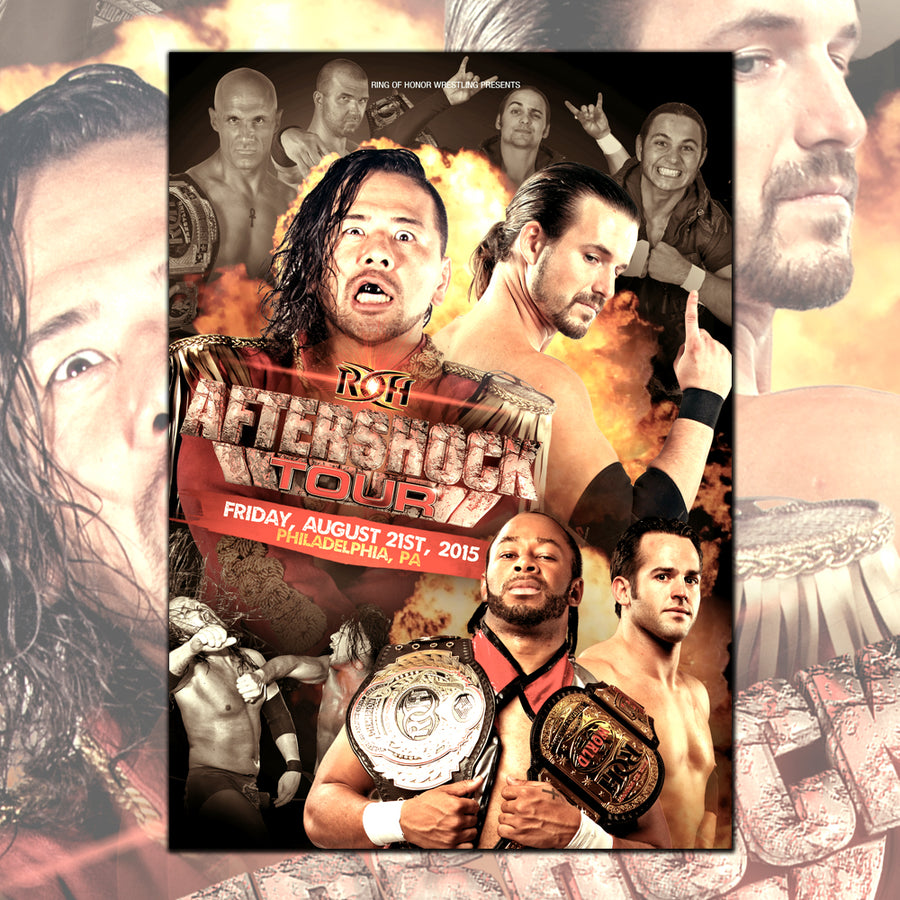 08/21/15 AFTERSHOCK TOUR - PHILADELPHIA, PA (DVD)