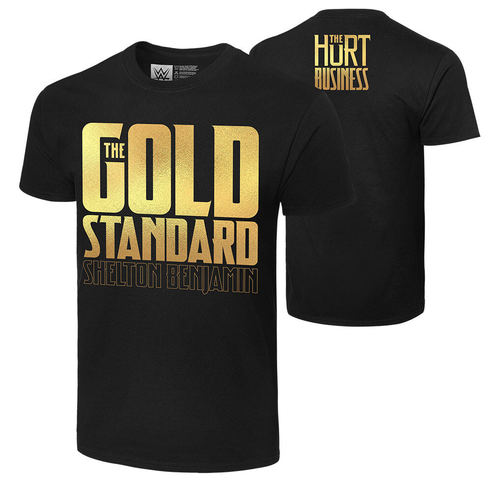 Shelton Benjamin "The Hurt Business" Authentic T-Shirt 1