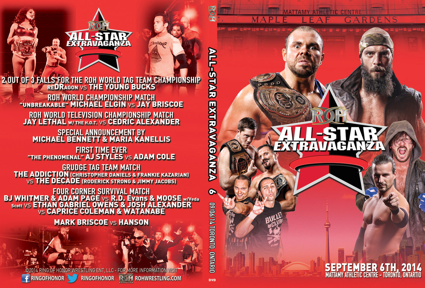 09/06/14 ALL STAR EXTRAVAGANZA 6 DVD