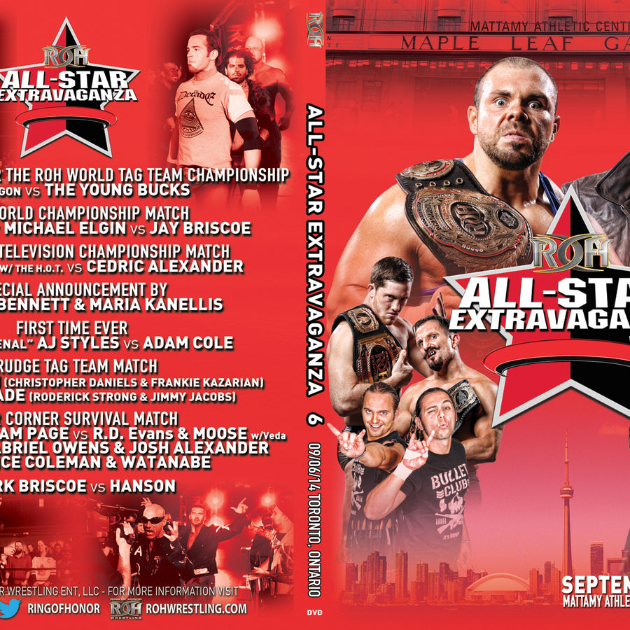 09/06/14 ALL STAR EXTRAVAGANZA 6 DVD