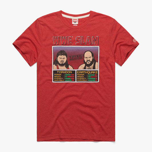 The Natural Disasters "WWE Slam" Homage T-Shirt