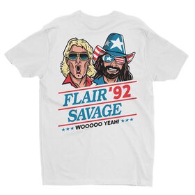 Ric Flair & Randy Savage "Woo Yeah! '92" RSVLTS T-Shirt T-Shirt PW Catalog