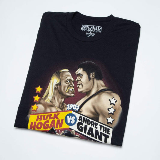 Andre The Giant vs Hulk Hogan RSVLTS T-Shirt