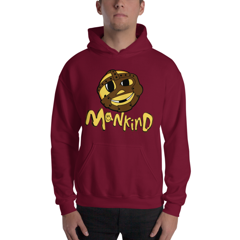 Mankind "Cartoon" Pullover Hoodie Sweatshirt