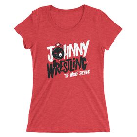 Johnny Gargano "Johnny Wrestling" Women's Tri-Blend T-Shirt T-Shirt PW Catalog