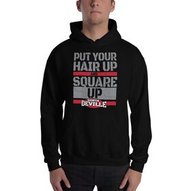 Sonya Deville "Square Up" Pullover Hoodie Sweatshirt