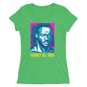 Kofi Kingston "Against All Odds" Women's Tri-Blend T-Shirt T-Shirt PW Catalog
