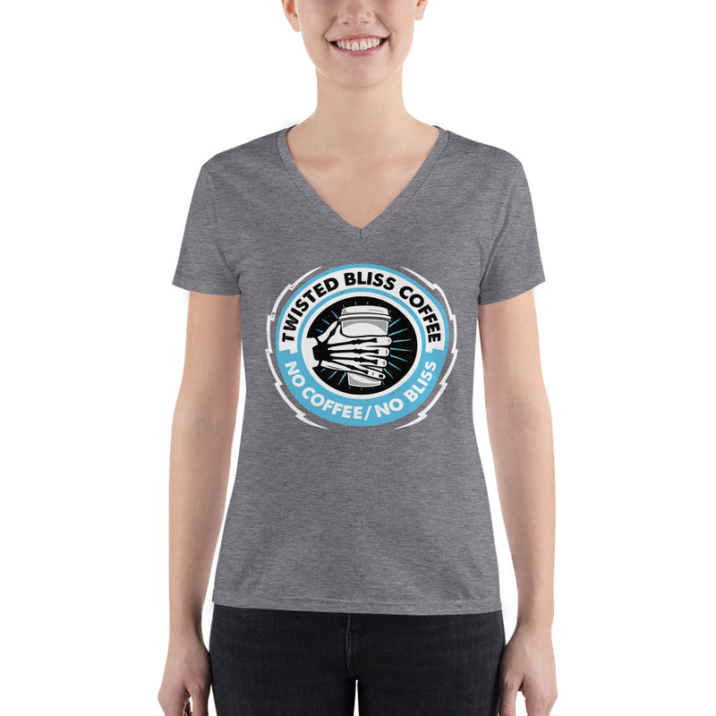 Alexa Bliss "Twisted Bliss Coffee" Women's V-Neck T-Shirt