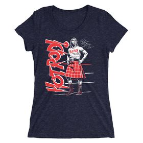 Roddy Piper "Hot Rod! Photo" Women's Tri-Blend T-Shirt T-Shirt PW Catalog