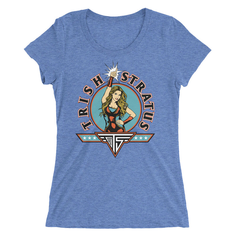 Trish Stratus "Stratusfaction" Women's Tri-Blend T-Shirt T-Shirt PW Catalog