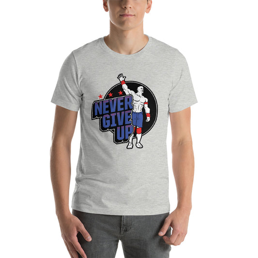 John Cena "Never Give Up Illustrated" Unisex T-Shirt T-Shirt PW Catalog