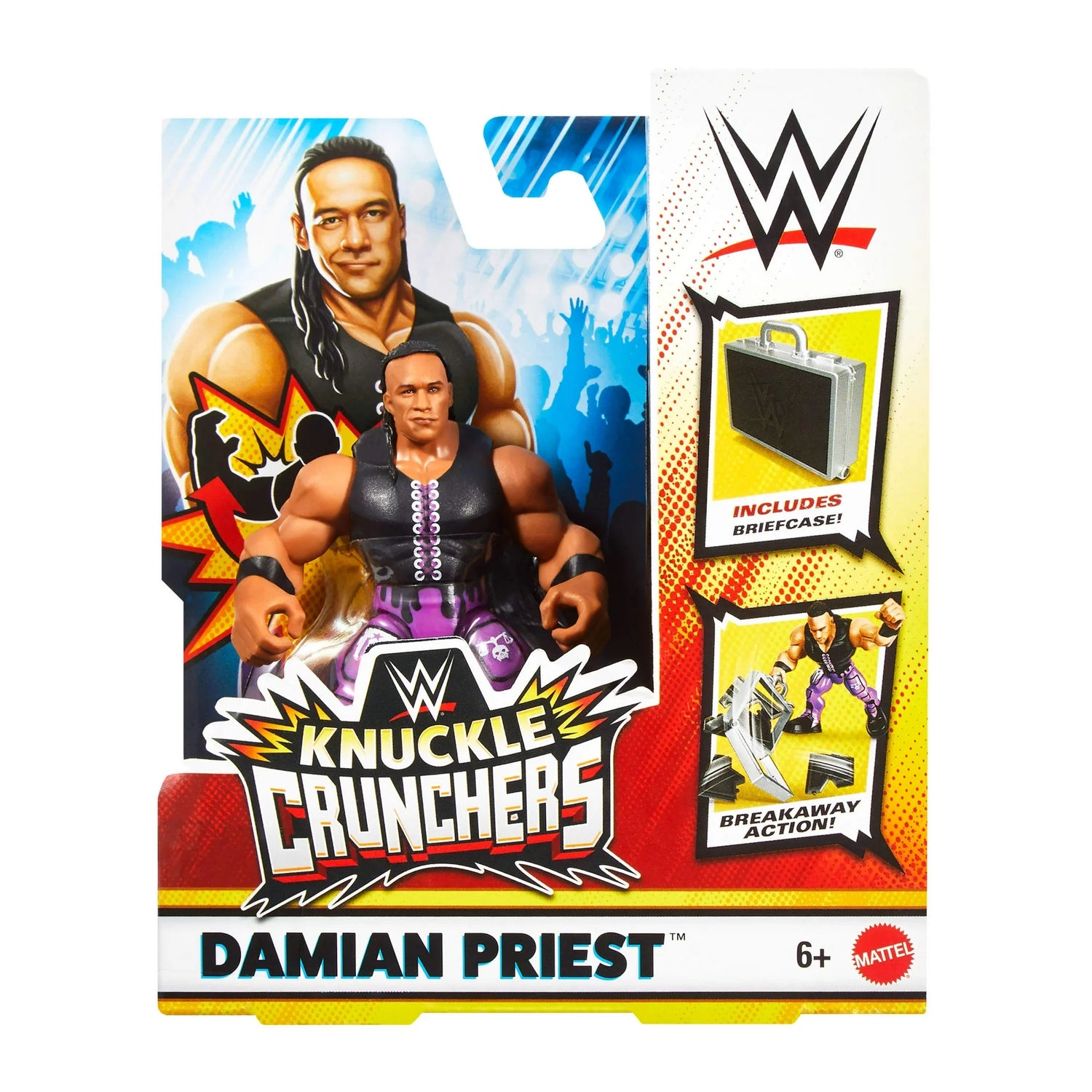WWE Mattel Knuckle Crunchers Series 4 Damian Priest Action & Toy Figures PWcatalog