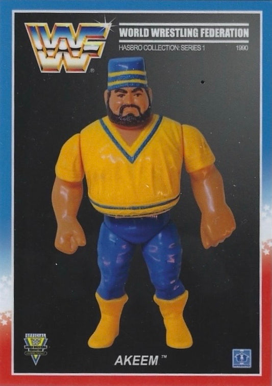 Akeem trading card PW Catalog