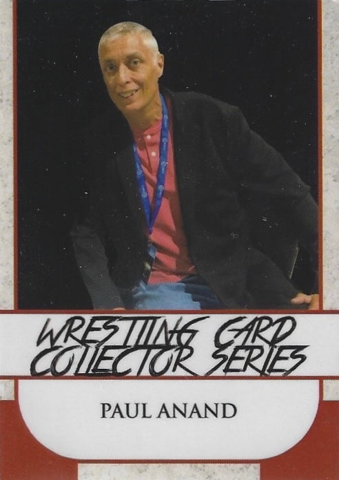 Paul Anand trading card PW Catalog