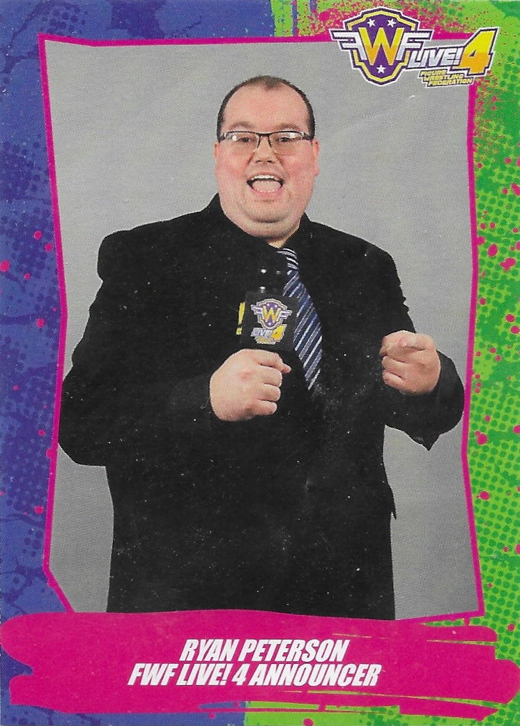 Ryan Peterson – FWF Live! 4 Announcer