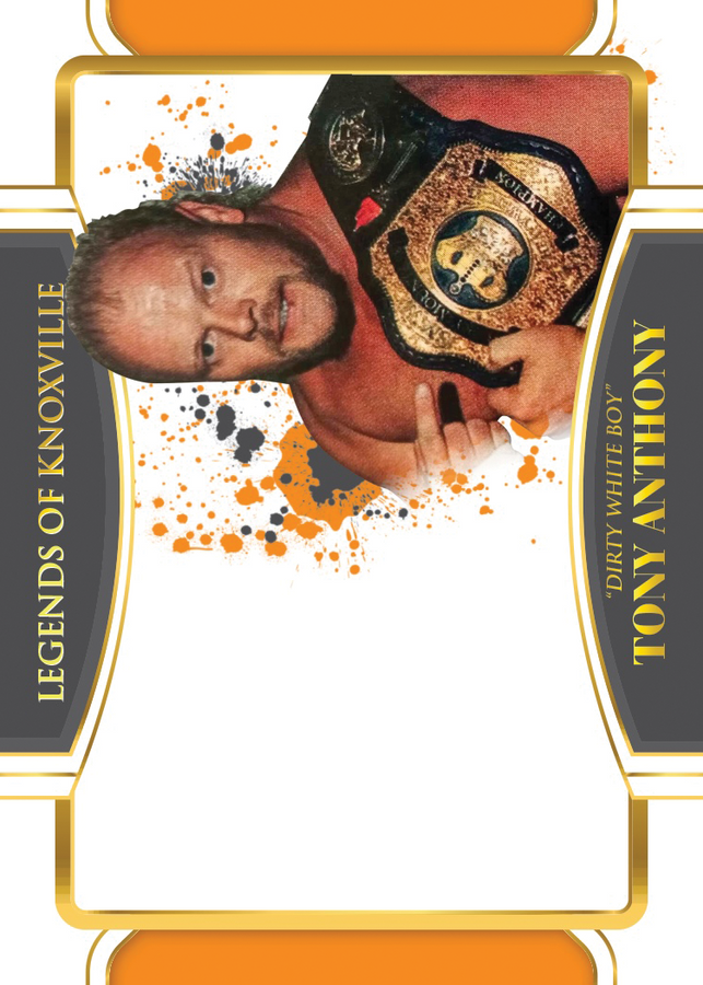“Dirty White Boy” Tony Anthony trading card PW Catalog