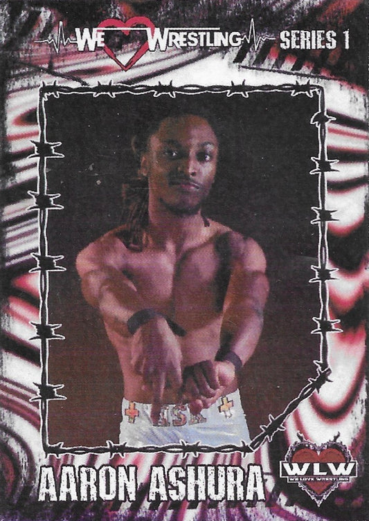 Aaron Ashura trading card PW Catalog