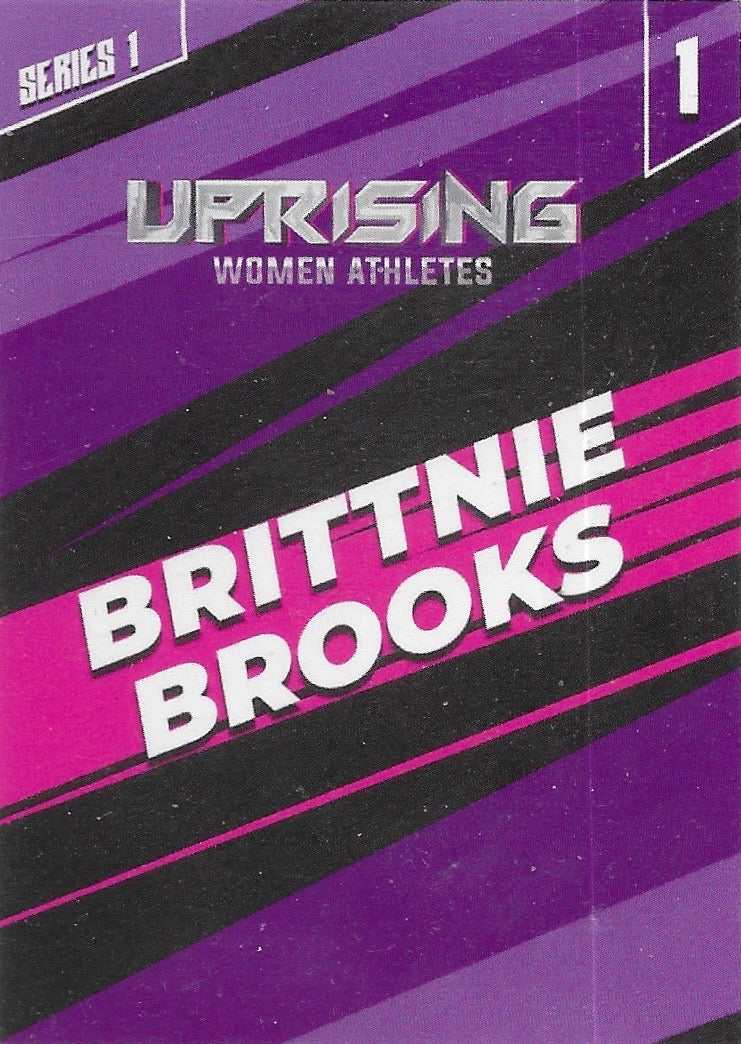Brittnie Brooks trading card PW Catalog