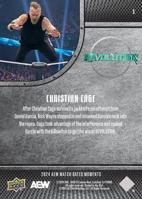 Christian Cage – Utilizing the Patriarchy, Christian Cage Defeats Daniel Garcia to Retain the TNT Championship