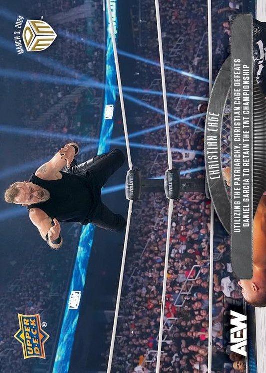 Christian Cage – Utilizing the Patriarchy, Christian Cage Defeats Daniel Garcia to Retain the TNT Championship