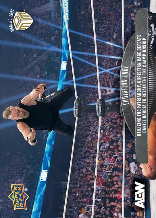 Christian Cage – Utilizing the Patriarchy, Christian Cage Defeats Daniel Garcia to Retain the TNT Championship