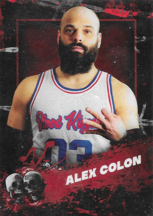 Alex Colon trading card PW Catalog
