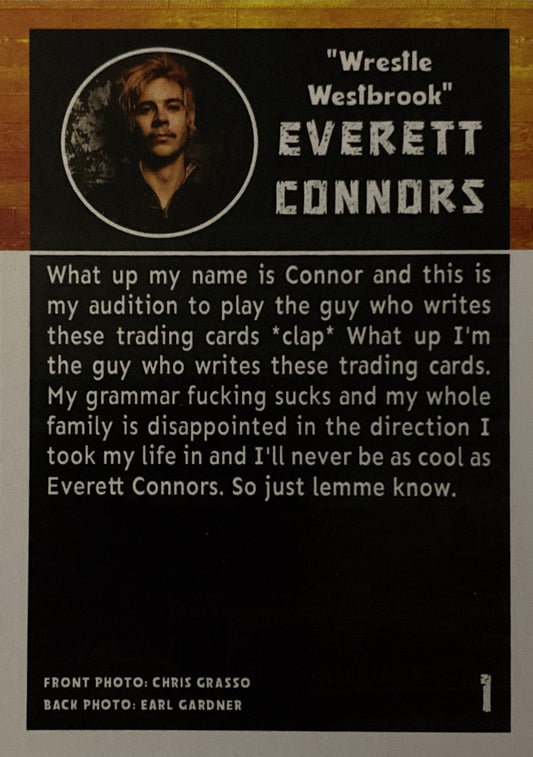 “Wrestle Westbrook” Everett Connors