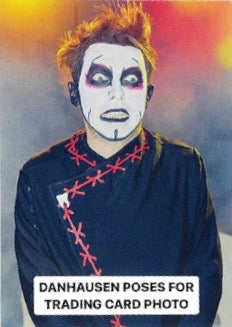 Danhausen Poses for Trading Card Photo