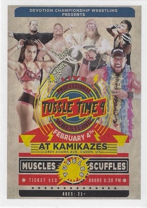Devotion Championship Wrestling 2023 trading card PW Catalog