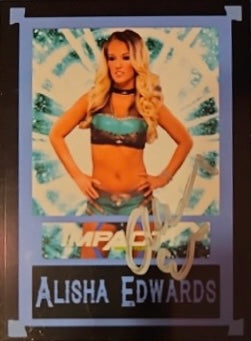 Alisha Edwards trading card PW Catalog