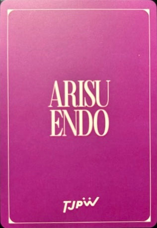 Arisu Endo trading card PW Catalog