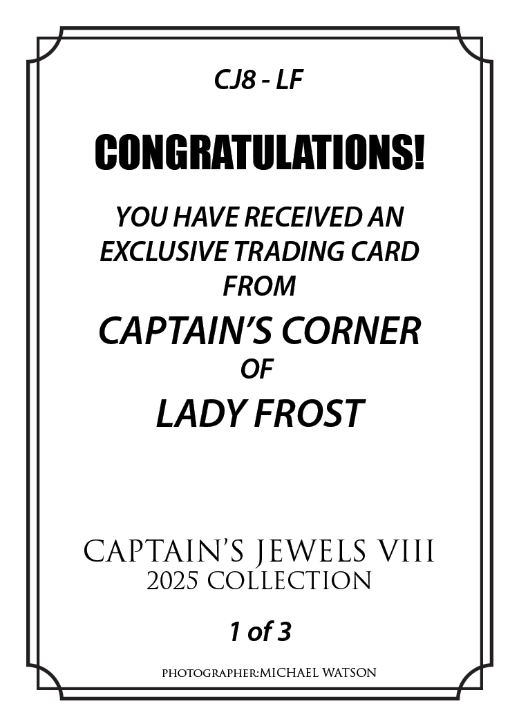 Lady Frost trading card PW Catalog