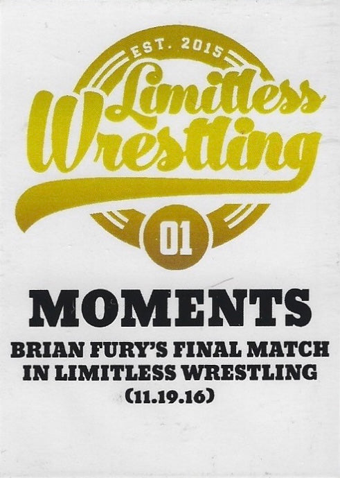 Brian Fury’s Final Match in Limitless Wrestling (11.19.16)