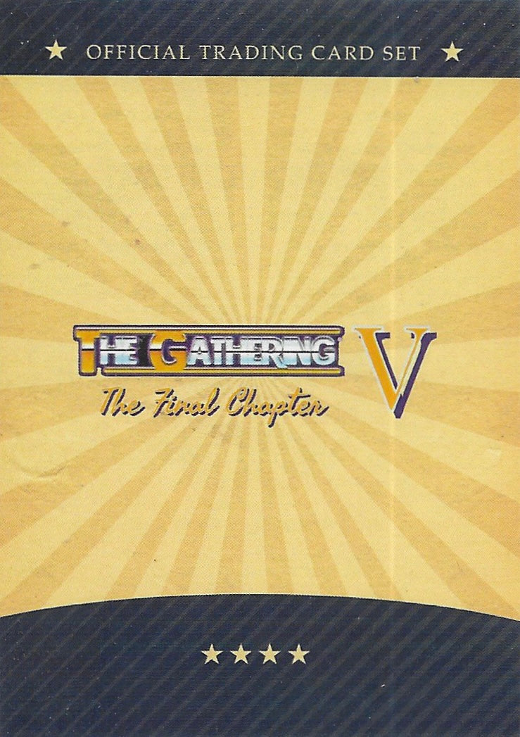 The Gathering V the Final Chapter Official Trading Card Set