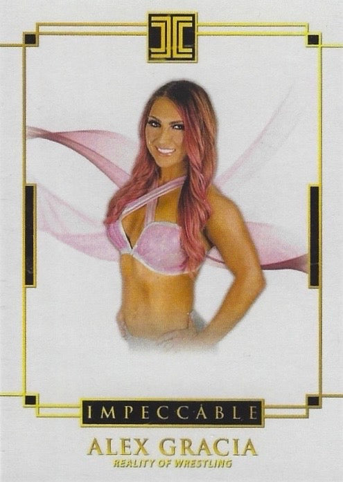 Alex Gracia – Reality of Wrestling trading card PW Catalog