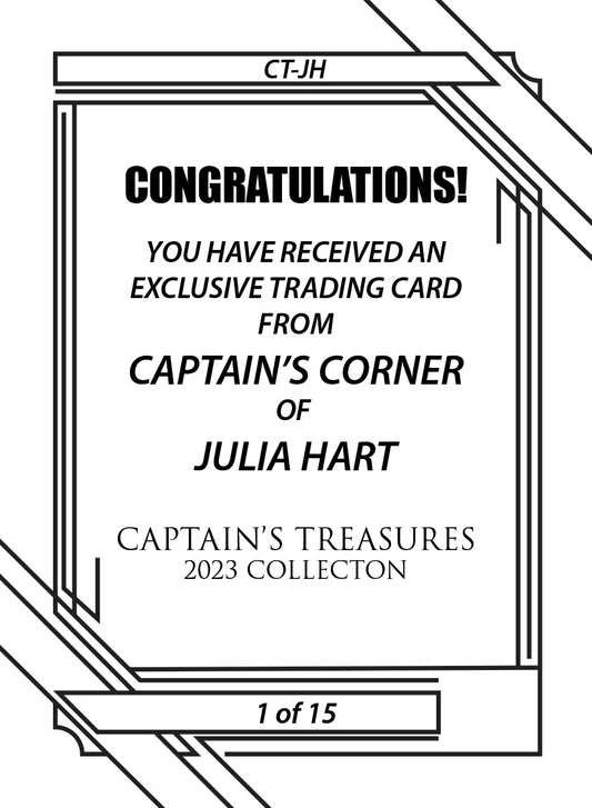 Julia Hart trading card PW Catalog