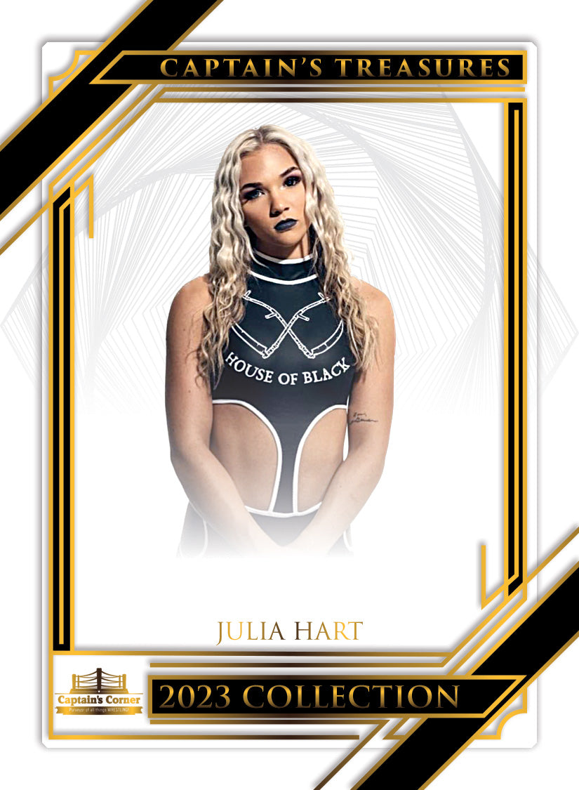 Julia Hart trading card PW Catalog
