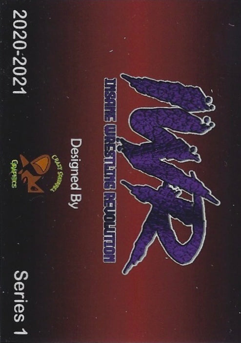 IWR Insane Wrestling Revolution Series 1 trading card PW Catalog