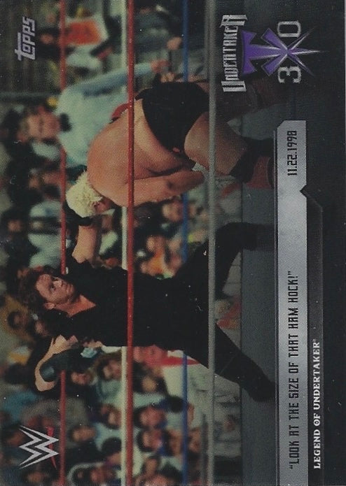 11.22.1990 – “Look at the Size of the HAM Hock!” trading card PW Catalog