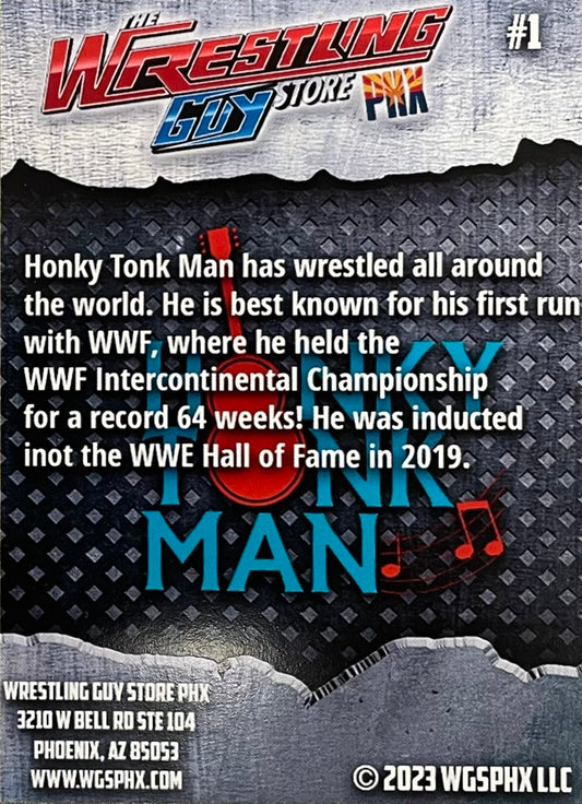 Honky Tonk Man trading card PW Catalog