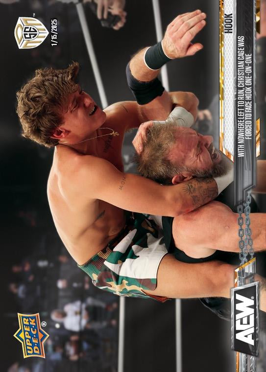 Hook – With Nowhere Left to Run, Christian Cage Was Forced to Face Hook One-On-One