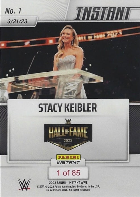 Stacy Keibler – WWE Hall of Fame Class of 2023 trading card PW Catalog